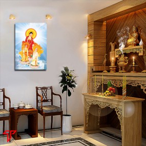 Tranh phật giáo tam thánh